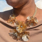 Filigree Crystal Floral Statement Necklace - Reed House of Jewels