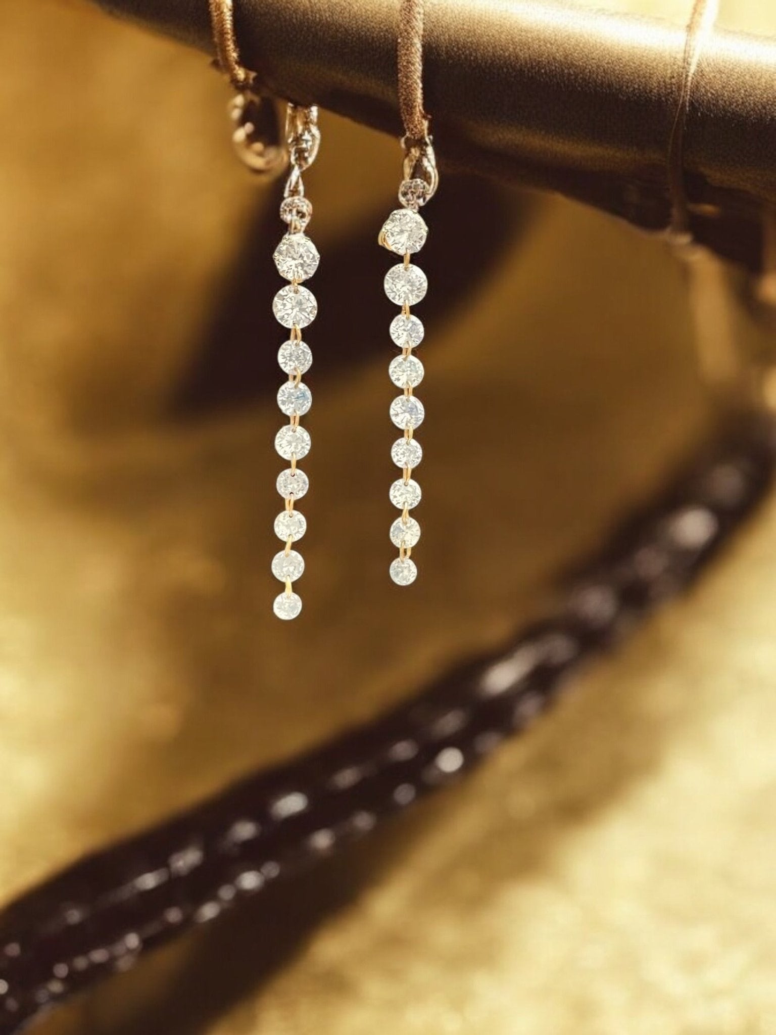 Crystal Drop Earrings - Reed House of Jewels