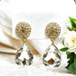 Classic Pave Crystal Drop Earrings - Reed House of Jewels