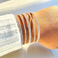 Gold Tone Crystal 5 Inch Cuff Bracelet - Reed House of Jewels