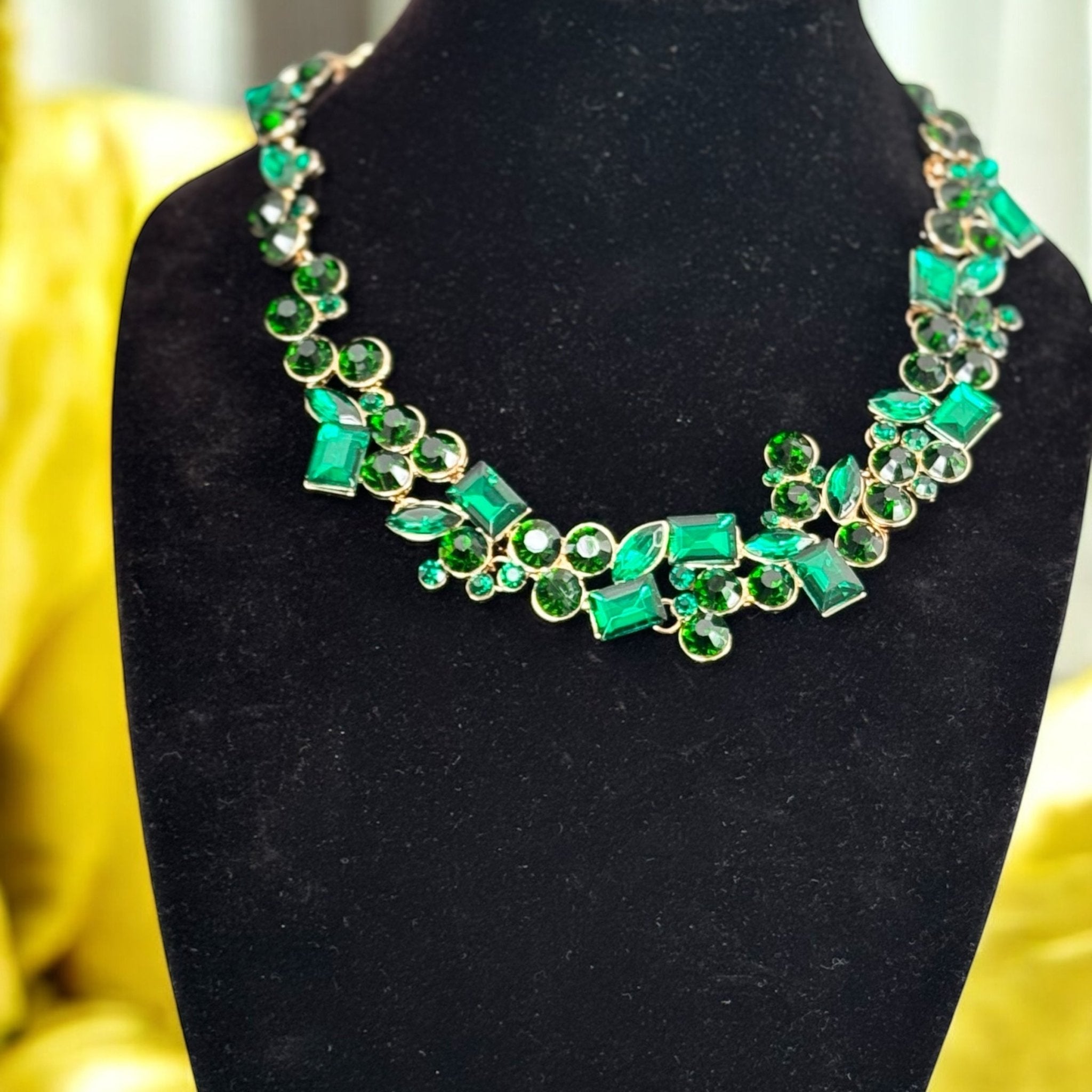 Green Collar Necklace - Reed House of Jewels