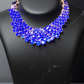 Royal Crystal Blue Statement Necklace - Reed House of Jewels