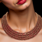 Red Crystal Collar Necklace - Reed House of Jewels