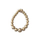 Large Gold Bead Statement Short Collar Necklace - Reed House of Jewels