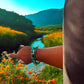 Two Toned Link Chain Bracelet - Teal - Reed House of Jewels