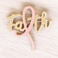 Faith Breast Cancer Awareness Brooch Pin - Reed House of Jewels