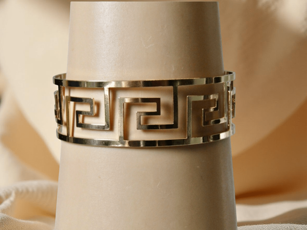 Gold Grecia - Style Cuff - Reed House of Jewels