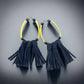 Brass and Leather Earring - Black - Reed House of Jewels