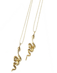 Snake Charm Necklace
