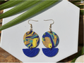 Royal Blue Sky Dangle Earrings