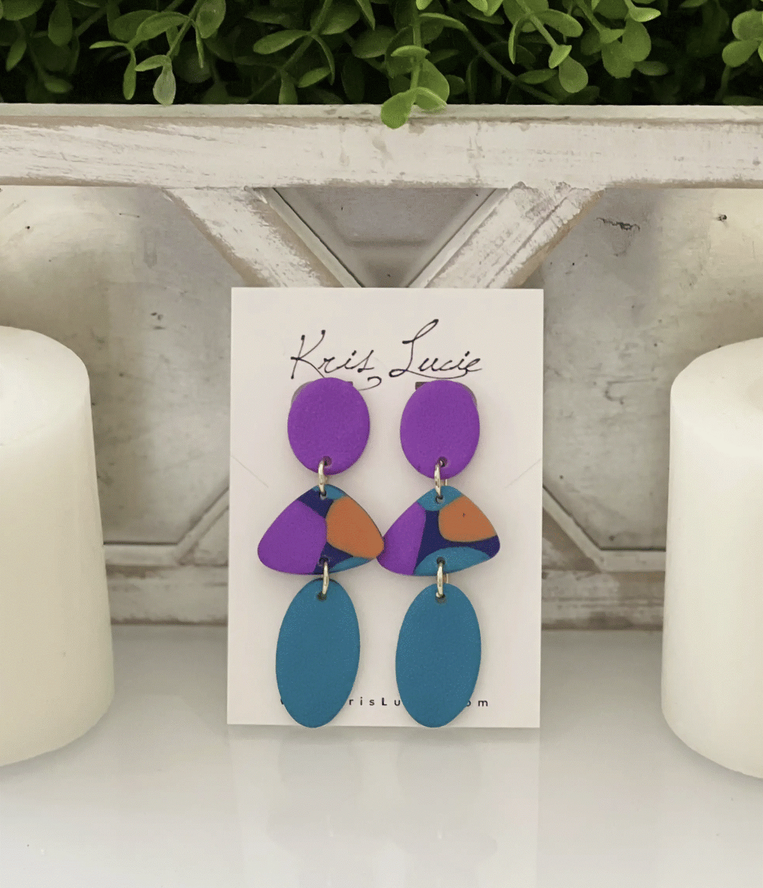 Pop Of Color Earrings