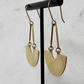 Modern Crescent Earrings