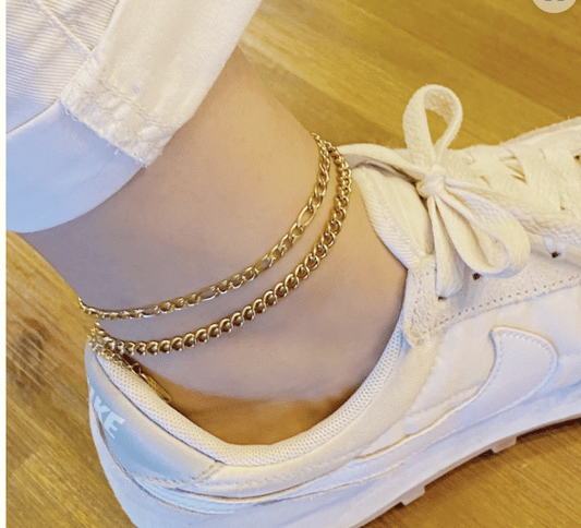 Double Chain Anklet