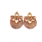 Glam Stud Earring-Rose Gold