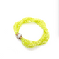 Kia Crystal Bracelet- Neon Yellow