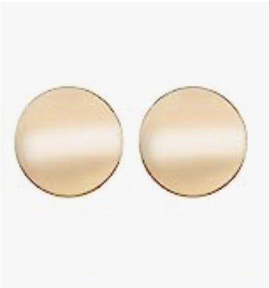 Polished Solid Circle Earrings - Reed House of Jewels