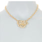 Hammered Floral Pendant Necklace - Reed House of Jewels