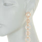 Chain Reaction Pavé Crystal Drop Earrings - Reed House of Jewels