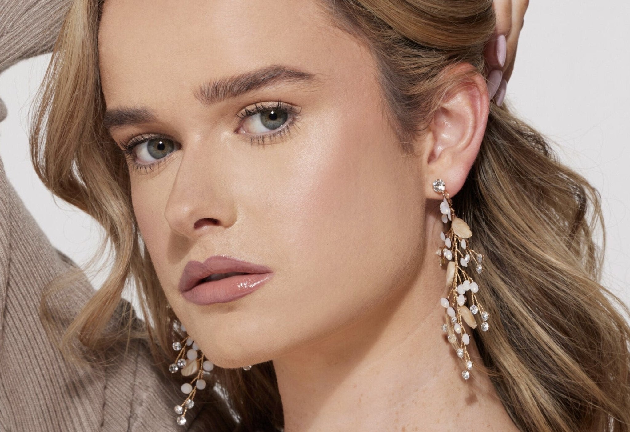 Dripping Crystals Earrings - Reed House of Jewels