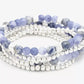 4 - pc. Violet Stretch Bracelet Stack - Reed House of Jewels