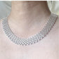 Silver Bismark Mesh Chain Necklace - Reed House of Jewels