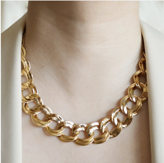 Harper Gold Chunky Chain Necklace - Reed House of Jewels