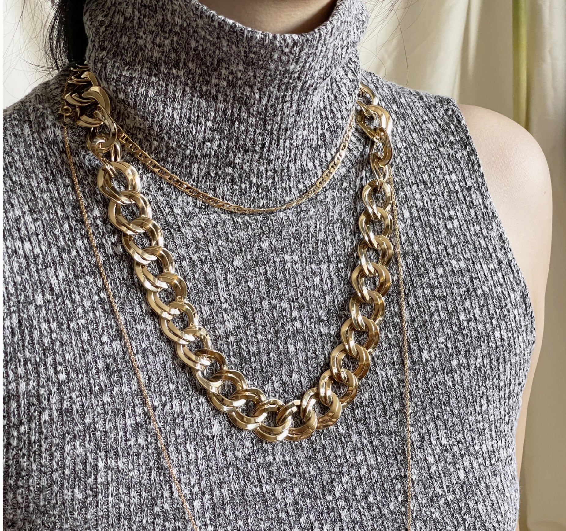 Harper Gold Chunky Chain Necklace - Reed House of Jewels