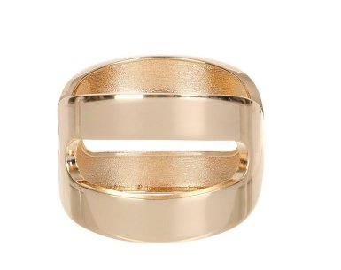 Chunky Oval High Polish Metal Cuff - Reed House of Jewels