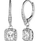 Single Stone Drop Leverback Earrings - Reed House of Jewels