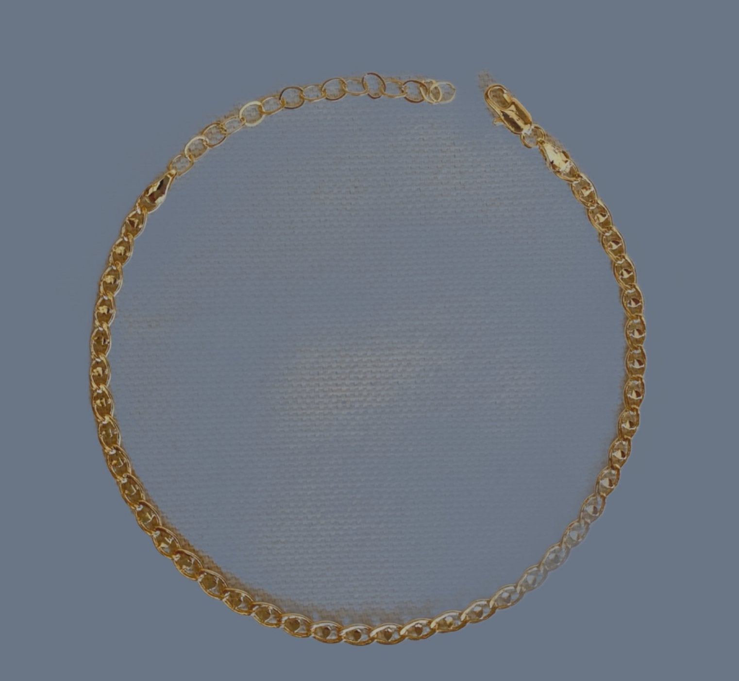 18k Gold Filled Detailed Mariner Anklet - Reed House of Jewels