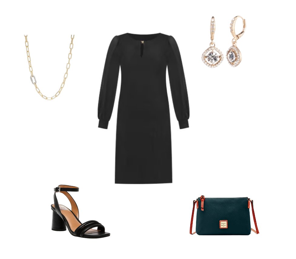 Gold Tone Pavé Crystal Chunky Link Necklace - Reed House of Jewels