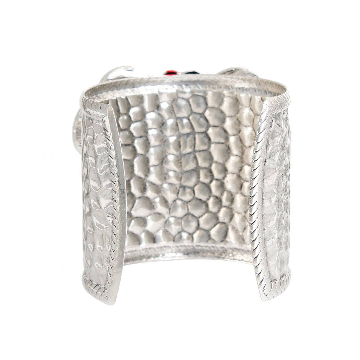 Red Elephant Head Cuff - Reed House of Jewels