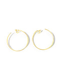 Open Hoop Clip - On Earrings - Reed House of Jewels