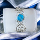 Cultured Sea Glass Linked Bracelet - Aqua - Reed House of Jewels