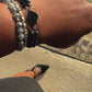 Black Stone 4 pc Bracelet Stack