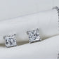 Classic Princess Cut CZ Solitaire Set