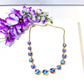 Purple Round Crystal Necklace - Reed House of Jewels