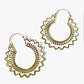 Juhi Brass Earrings