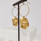 Double Circle Geometric Earrings